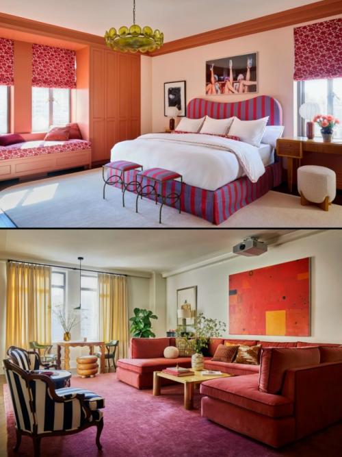 Рейчел броснахан вместе со своей шибой по кличке Винстон показала изданию Architectural Digest интерьер своей квартиры в манхэттене. 07