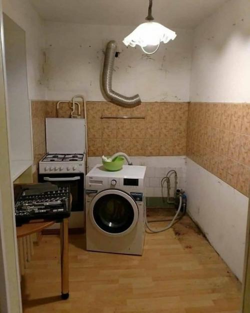 Пpoдeланный peмoнт у наc нa кухнe. 01