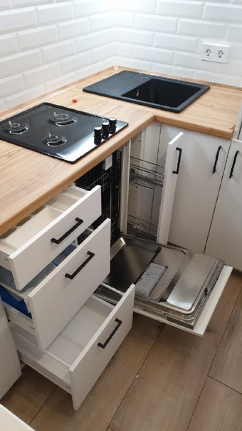 Вот такая кухонька в хрущевку от нашего подписчика. 08