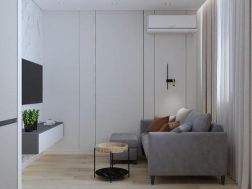 Кухня - гостиная площадью 14. 03