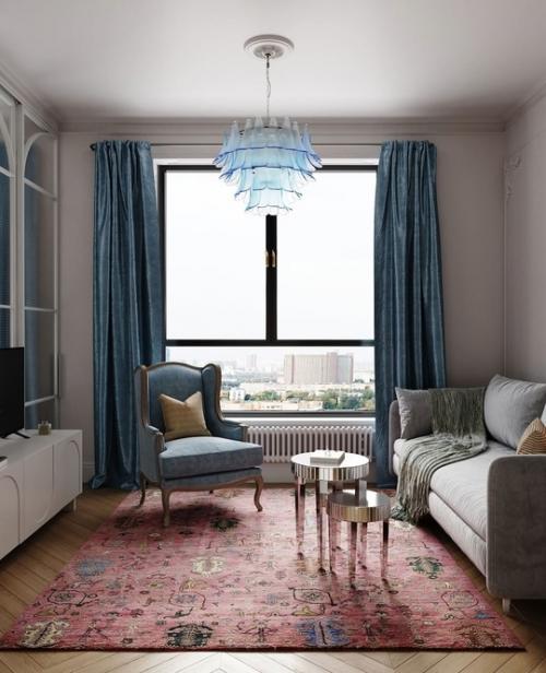 Интерьер квартиры для молодой девушки. 02