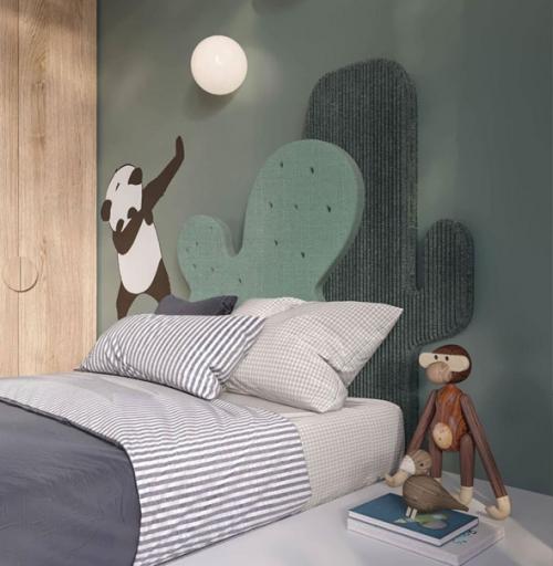 Чудесное оформление детской комнатки. 02