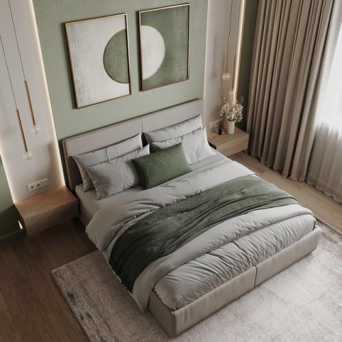 Спальня площадью 21, 9 кв. 02