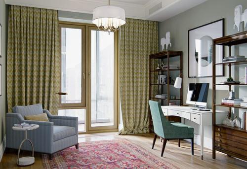 Лаконичный контраст.  Интерьер квартиры 138, 6 кв. 02