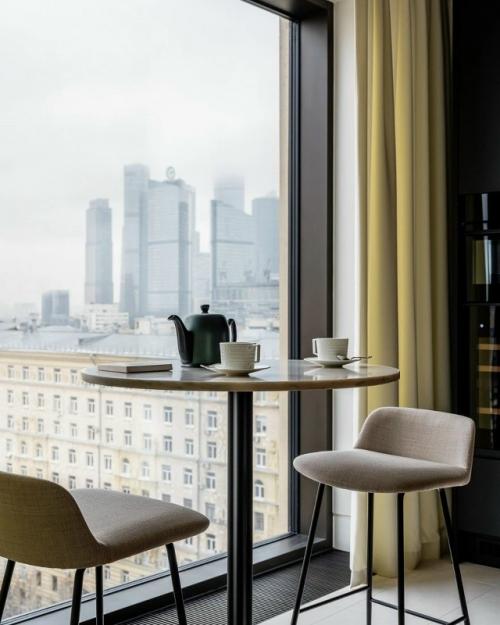 Реализованный интерьер квартиры, площадью 103 кв. 08