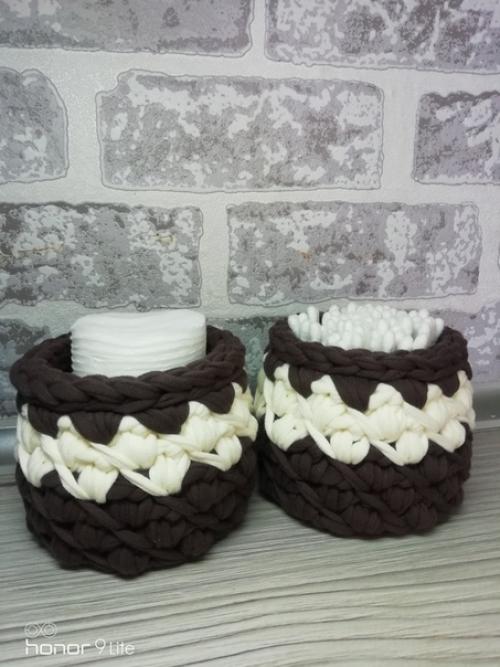 Замечательные интерьерные корзины. 05