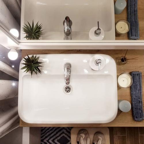 Моя небольшая, но уютная и нежная ванная комната. 04