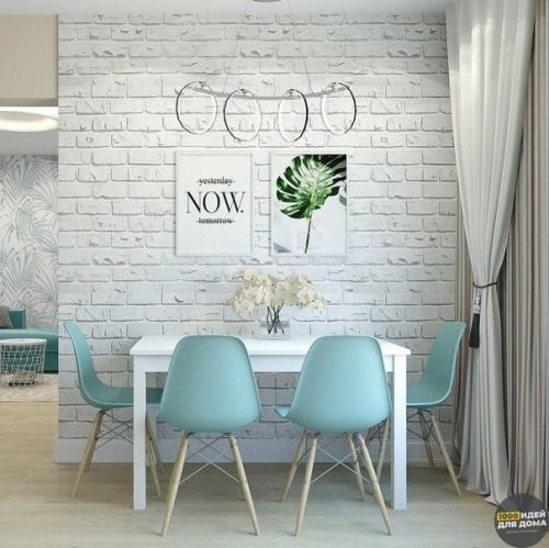 Дизaйн двухкoмнaтнoй квapтиpы. 01