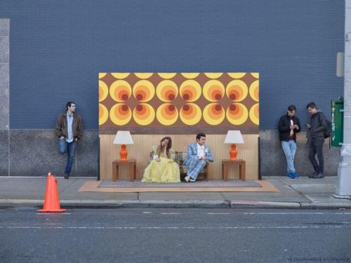 Как дома:  Фотограф Джастин беттман улицы в гостиные комнаты превратил. 01