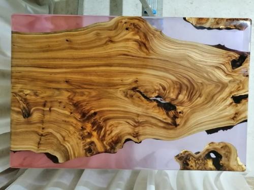 Стол из капового карагача размеры 114*74 см. 07