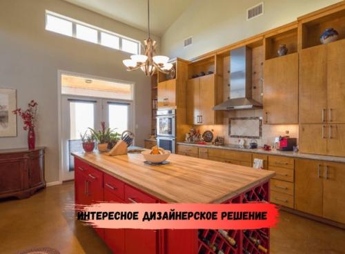 Обитаемый остров.  Кухни с островом снова набирают популярность, особенно это актуально для большой кухни в домах и квартирах. 03