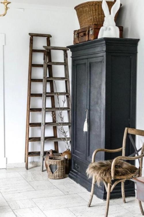 Винтажный интерьер. С интересными деталями. 02