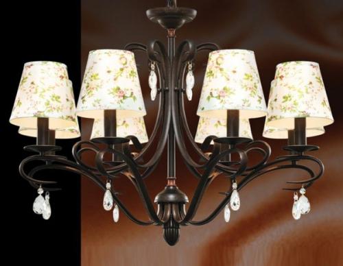 Кованые люстры - классика в мире интерьерного и уличного освещения. 03