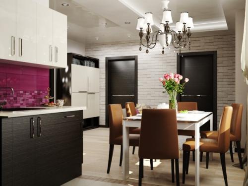 Дизаи н - проект Кухня - Гостиная. 01