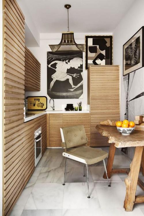 Как обустроить маленькую кухню. 01