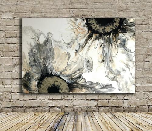 Нежные Игры.  Лёгкое движение оттенков, мягкие переливы и тонкая графика линий создают ощущение тихого диалога форм. 02