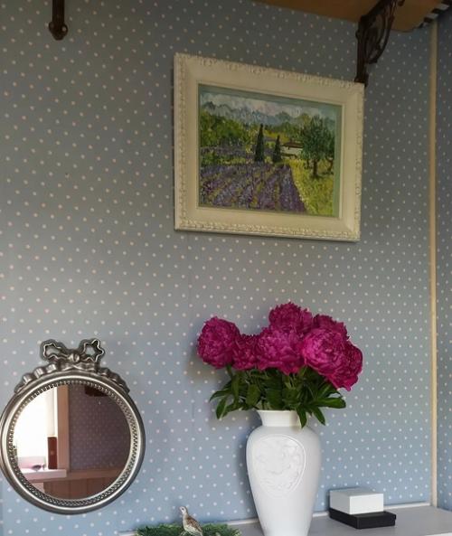 Гороховый принт в интерьере - беззаботность, наивность или стиль? 03