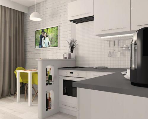 Кухня в квартире - студии: особенности, которые нужно учесть. 05