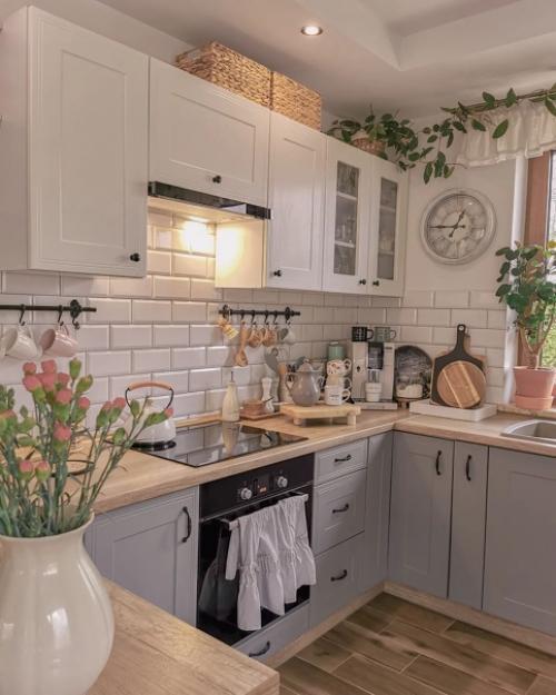 Очередной красивый скандинавский стиль интерьера загородного дома. 02