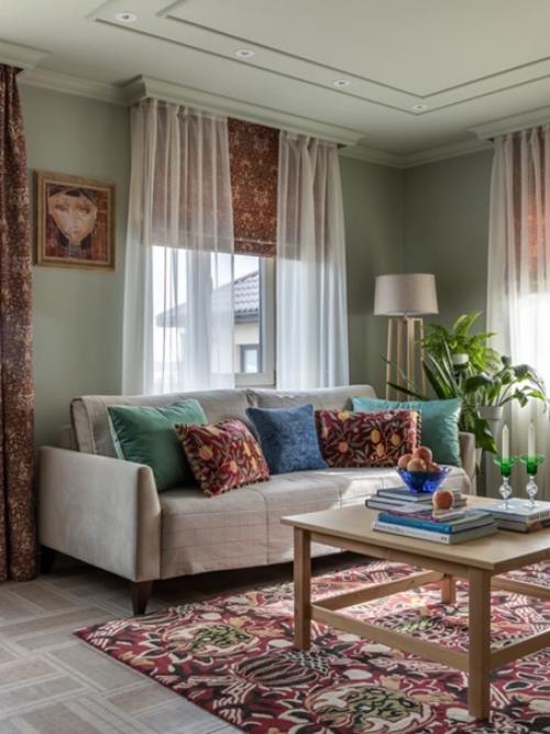 Яркий загородный дом в Башкирии. 01