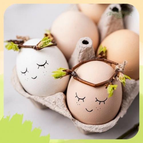 Пасха - светлый праздник, к которому хочется внести в интерьер дома больше тёплых тонов и милых украшений. 06