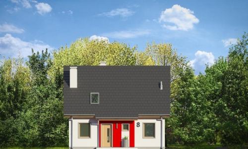 Яркий стильный загородный коттедж. 04