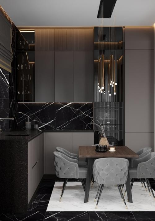 Дом. Кухня - гостиная. 04 Дом. Кухня - гостиная. 04