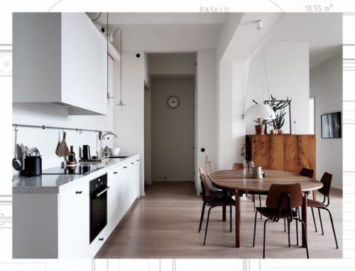 Уютная современная квартира в бывшем промышленном здании в Стокгольме. 03