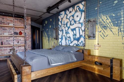 Брутальный интерьер для холостяка. 06