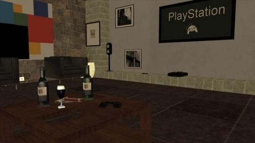 Интерьер квартиры.  Автор работы - Ярослав ульман (ULM Studio). 07