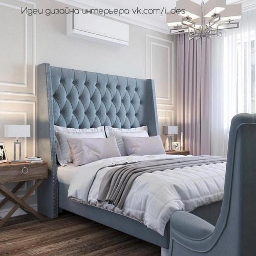 Светлая спальня.  Добавили бы в этот дизайн ярких акцентов? 02