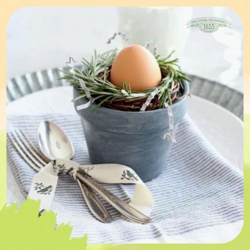 Пасха - светлый праздник, к которому хочется внести в интерьер дома больше тёплых тонов и милых украшений. 04