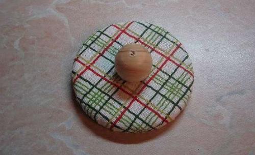 Бочонок из прищепок. 06