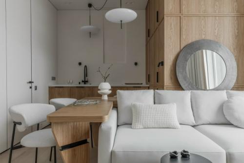 Однокомнатная квартира 47 м 2 в ЖК Ever в Москве. 01