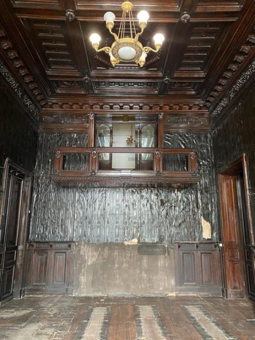 Уникальный дом ушковой, внутри дом амфиладный, то есть одна комната переходит в другую. 08