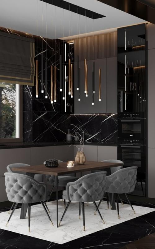 Дом. Кухня - гостиная. 03 Дом. Кухня - гостиная. 03