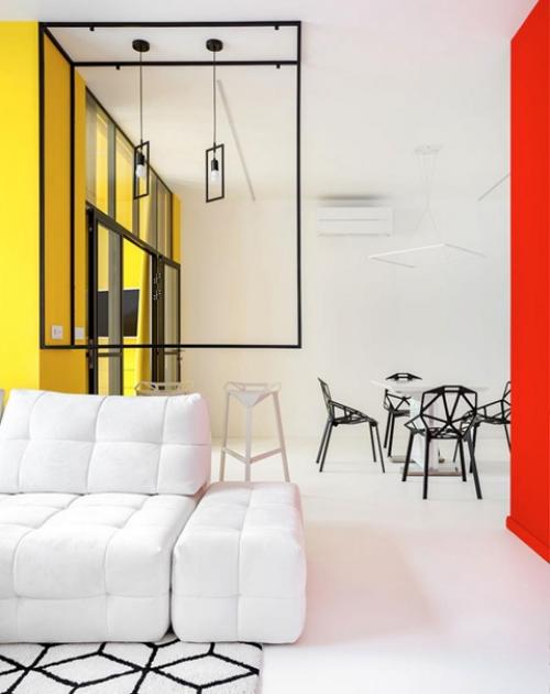 Красивый интерьер. В спокойной цветовой гамме. 01