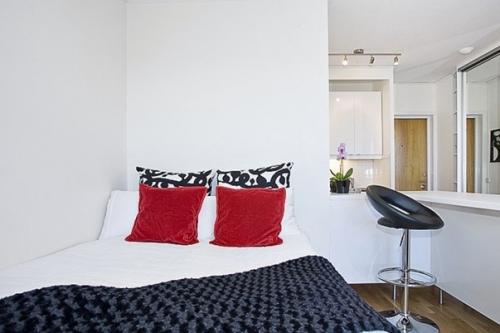 Белоснежная квартира - студия 28 кв. 01