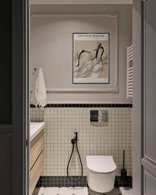 Атмосферный интерьер квартиры в самом центре Петербурга. 09