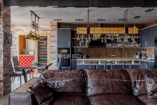 Брутальный интерьер для холостяка. 01