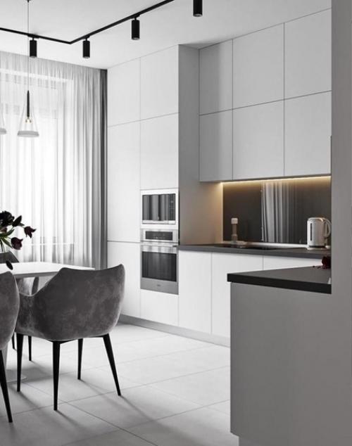 Просторная квартира. В современном стиле. 04