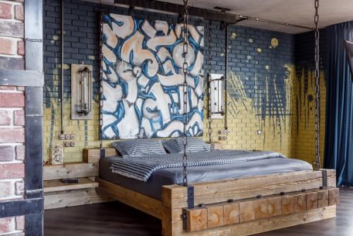 Брутальный интерьер для холостяка. 05