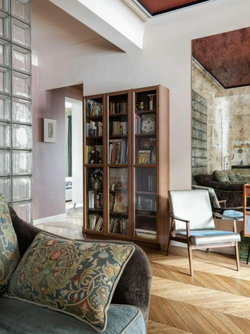 Эклектичный интерьер квартиры в старом фонде. 03 Эклектичный интерьер квартиры в старом фонде. 03