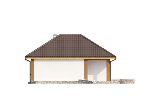 Небольшой комфортный одноэтажный дом с тремя спальнями от ООО МЖК - Строй. 05