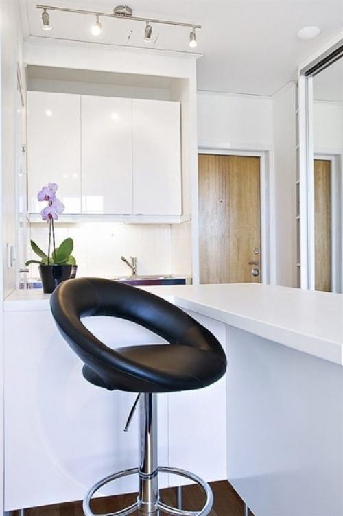 Белоснежная квартира - студия 28 кв. 02