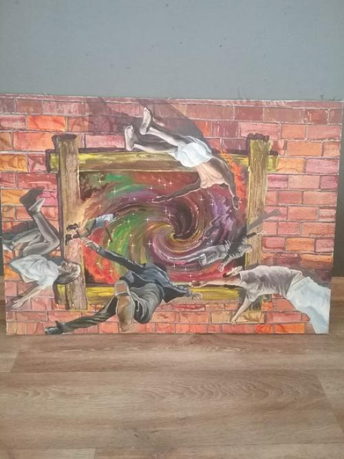 А вот и первая история о картине с помойки автор предпочёл остаться в тайне по весьма объективным причинам.