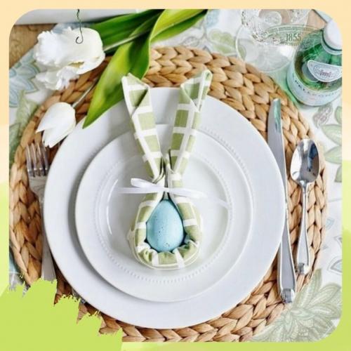 Пасха - светлый праздник, к которому хочется внести в интерьер дома больше тёплых тонов и милых украшений. 02