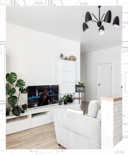 Восхищаться огромными домами с шикарным дизайном, проживая при этом в небольшой квартире - многим знакомая ситуация. 02