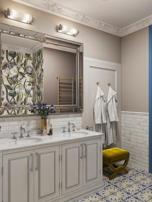 Этот проект - сочетание французских мотивов и китайских нот, яркая зелень и нежные пастельные оттенки. 03