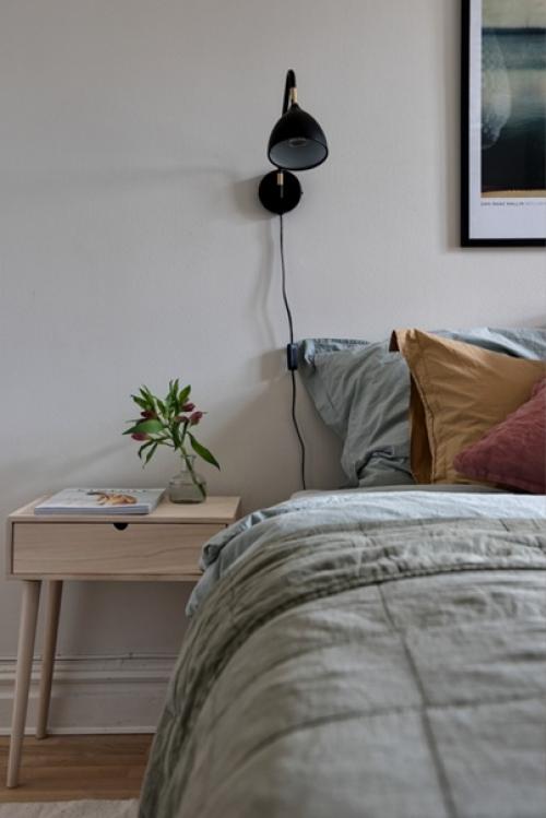 Светлая скандинавская квартира в естественных и мягких оттенках. 04